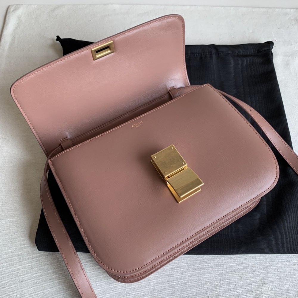 CELINE TRIOMPHE series pink snake print shoulder crossbody bag CELINE TRIOMPHE series pink snake print shoulder crossbody bag