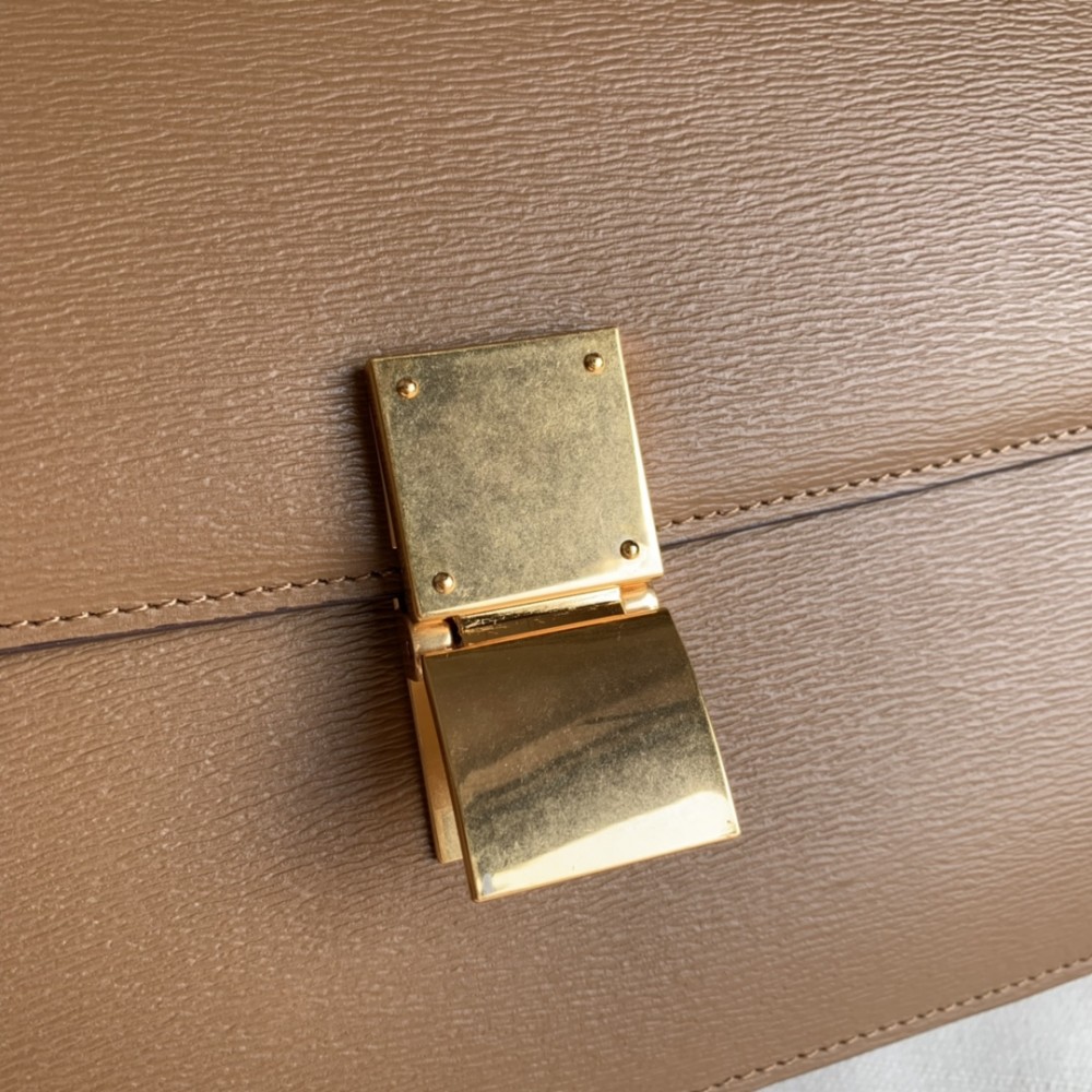 CELINE TRIOMPHE series bright gold snake print shoulder crossbody bag CELINE TRIOMPHE series bright gold snake print shoulder crossbody bag