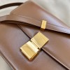 CELINE TRIOMPHE series golden brown shoulder crossbody bag CELINE TRIOMPHE series golden brown shoulder crossbody bag