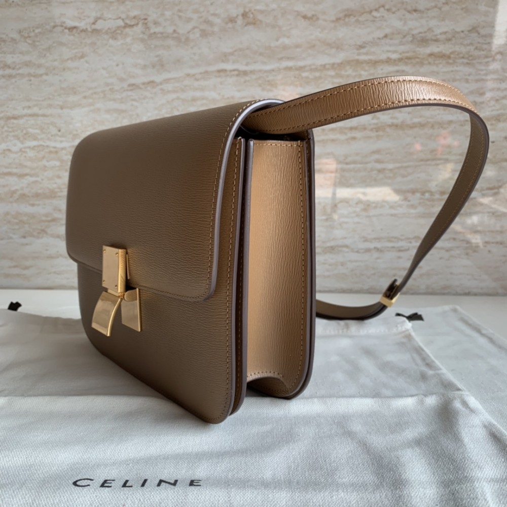 CELINE TRIOMPHE series bright gold snake print shoulder crossbody bag CELINE TRIOMPHE series bright gold snake print shoulder crossbody bag