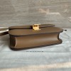 CELINE TRIOMPHE series bright gold snake print shoulder crossbody bag CELINE TRIOMPHE series bright gold snake print shoulder crossbody bag