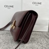 CELINE TRIOMPHE series agate red snake pattern shoulder crossbody bag CELINE TRIOMPHE series agate red snake pattern shoulder crossbody bag
