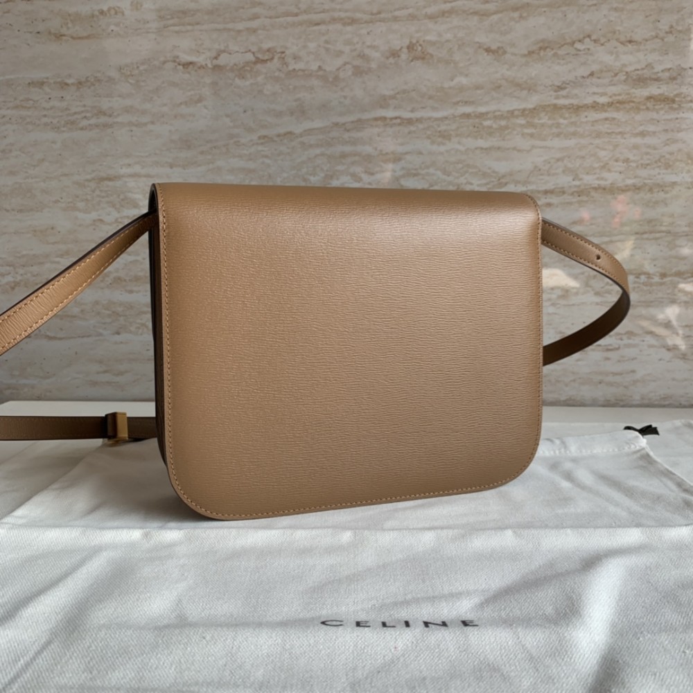 CELINE TRIOMPHE series bright gold snake print shoulder crossbody bag CELINE TRIOMPHE series bright gold snake print shoulder crossbody bag