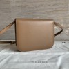 CELINE TRIOMPHE series bright gold snake print shoulder crossbody bag CELINE TRIOMPHE series bright gold snake print shoulder crossbody bag