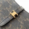 CELINE TRIOMPHE series patterned black underarm bag CELINE TRIOMPHE series patterned black underarm bag