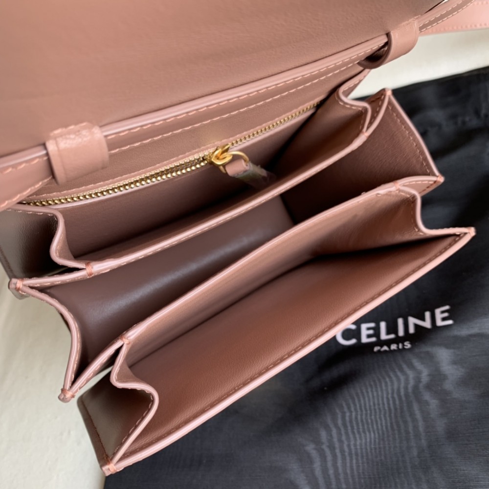 CELINE TRIOMPHE Small Scarlet Crossbody Bag CELINE TRIOMPHE Small Scarlet Crossbody Bag