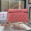 Chanel Pink Grained Leather 25C Bag Chanel Pink Grained Leather 25C Bag