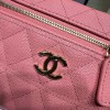 Chanel Pink Grained Leather 25C Bag Chanel Pink Grained Leather 25C Bag
