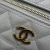 Chanel 25C Bag in Shiny Silver Grained Leather Chanel 25C Bag in Shiny Silver Grained Leather
