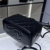 Chanel Double C Metal Chain Classic Elegant Black Quilted Handbag Chanel Double C Metal Chain Classic Elegant Black Quilted Handbag