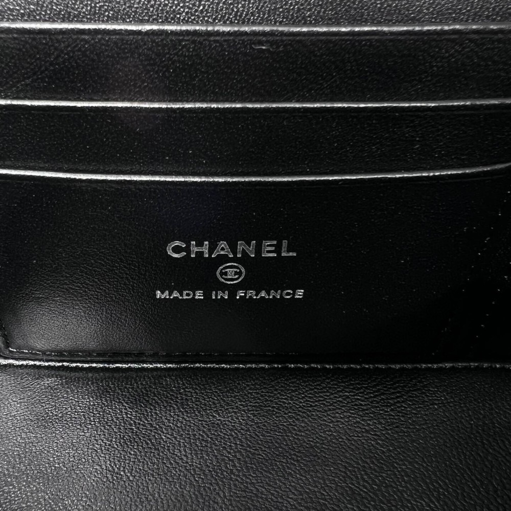 Chanel Double C Metal Chain Classic Elegant Black Quilted Handbag Chanel Double C Metal Chain Classic Elegant Black Quilted Handbag