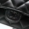 Chanel Double C Metal Chain Classic Elegant Black Quilted Handbag Chanel Double C Metal Chain Classic Elegant Black Quilted Handbag