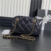 Chanel Classic Flap Series Exquisite Diamond Double C Chain Bag Chanel Classic Flap Series Exquisite Diamond Double C Chain Bag