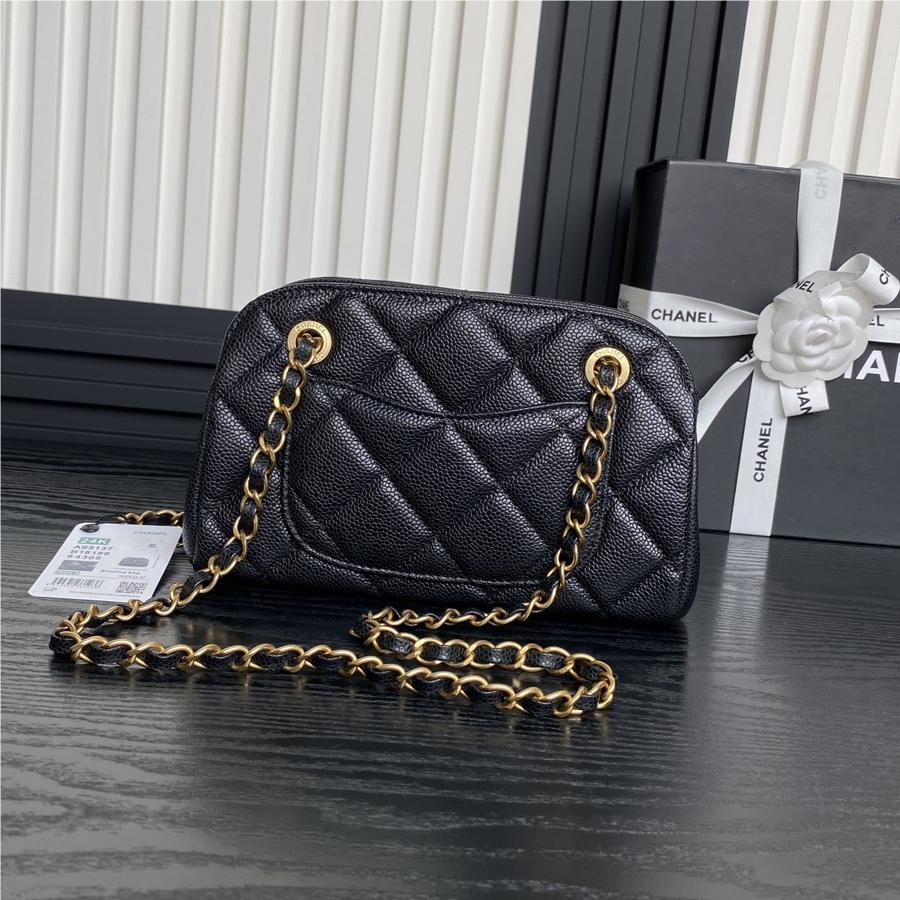 Chanel Classic Flap Series Exquisite Diamond Double C Chain Bag Chanel Classic Flap Series Exquisite Diamond Double C Chain Bag