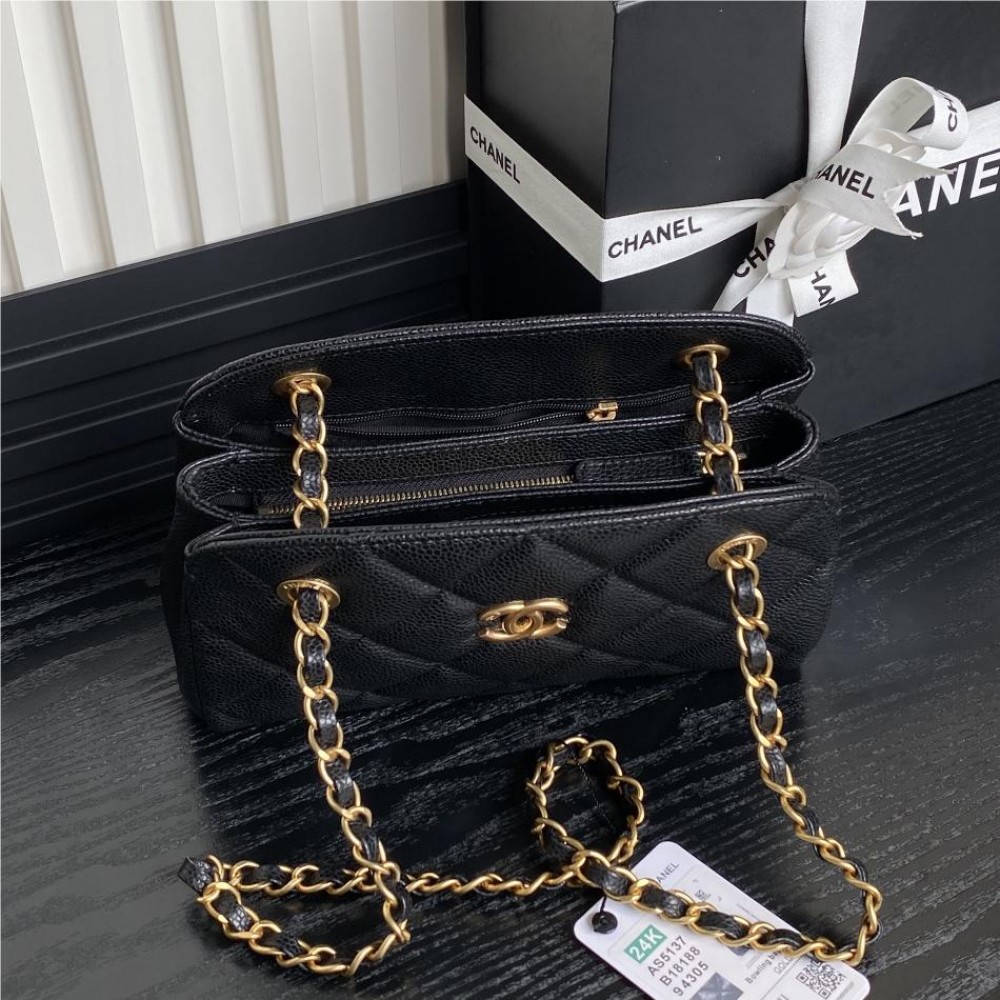 Chanel Classic Flap Series Exquisite Diamond Double C Chain Bag Chanel Classic Flap Series Exquisite Diamond Double C Chain Bag