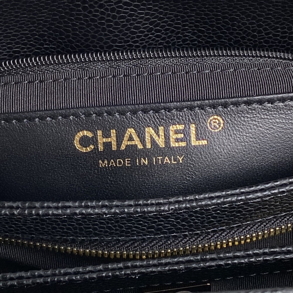 Chanel Classic Flap Series Exquisite Diamond Double C Chain Bag Chanel Classic Flap Series Exquisite Diamond Double C Chain Bag