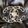 Chanel Classic Flap Classic Black Diamond Embossed Hardware Chain Handbag Chanel Classic Flap Classic Black Diamond Embossed Hardware Chain Handbag