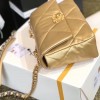 Chanel Classic Flap Classic Gold Diamond Embossed Hardware Chain Handbag Chanel Classic Flap Classic Gold Diamond Embossed Hardware Chain Handbag