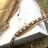 Chanel Classic Flap Classic Gold Diamond Embossed Hardware Chain Handbag Chanel Classic Flap Classic Gold Diamond Embossed Hardware Chain Handbag
