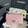 Chanel CF Caviar Classic Bag with Glossy Leather