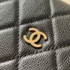 Chanel Exquisite Diamond Check Black Leather Diamond Check Double C Chain Bag Chanel Exquisite Diamond Check Black Leather Diamond Check Double C Chain Bag