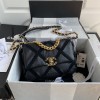 Chanel classic flap exquisite black atmospheric leather diamond pattern double C chain bag Chanel classic flap exquisite black atmospheric leather diamond pattern double C chain bag