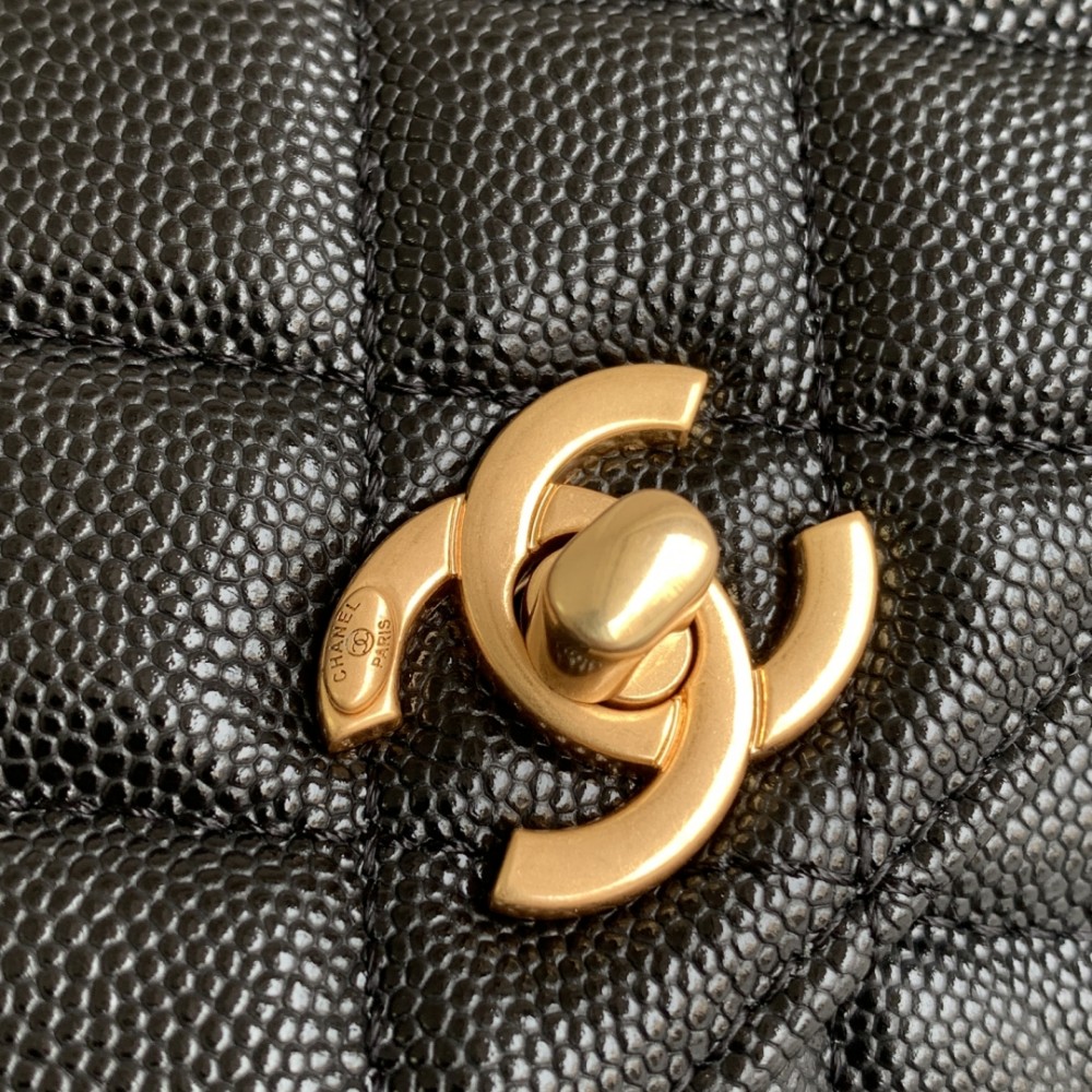 Chanel Classic Black Diamond Check Medium Classic Flap Chain Bag Chanel Classic Black Diamond Check Medium Classic Flap Chain Bag