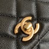 Chanel Classic Black Diamond Check Medium Classic Flap Chain Bag Chanel Classic Black Diamond Check Medium Classic Flap Chain Bag