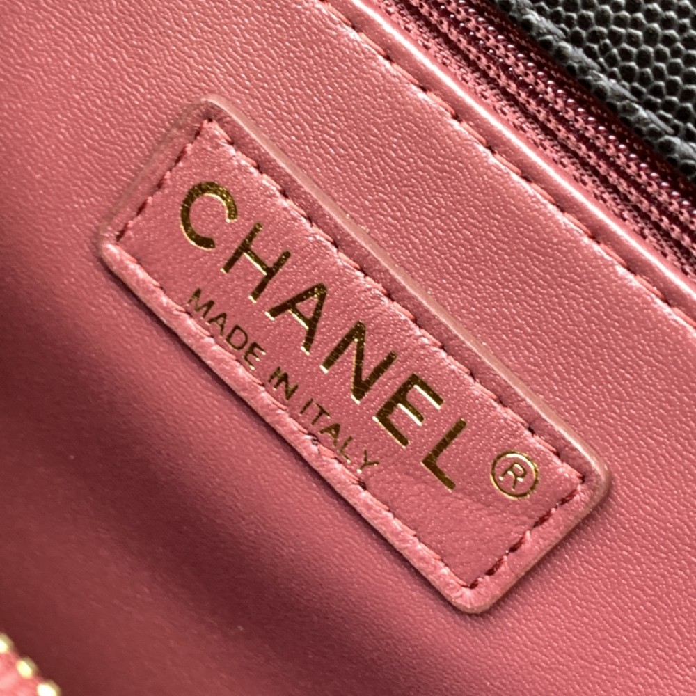 Chanel Classic Black Diamond Check Large Classic Flap Chain Bag Chanel Classic Black Diamond Check Large Classic Flap Chain Bag