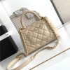 Chanel Classic Cream White Diamond Check Small Classic Flap Chain Bag Chanel Classic Cream White Diamond Check Small Classic Flap Chain Bag