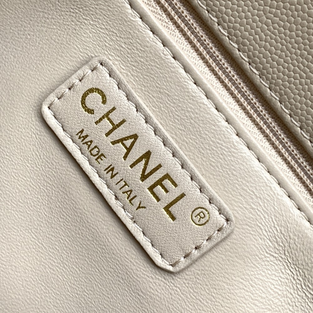 Chanel Classic Cream White Diamond Check Large Classic Flap Chain Bag Chanel Classic Cream White Diamond Check Large Classic Flap Chain Bag