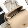 Chanel Classic Cream White Diamond Check Small Classic Flap Chain Bag Chanel Classic Cream White Diamond Check Small Classic Flap Chain Bag