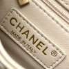 Chanel Classic Cream White Diamond Check Small Classic Flap Chain Bag Chanel Classic Cream White Diamond Check Small Classic Flap Chain Bag