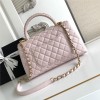 Chanel Classic Purple Pink Diamond Check Medium Classic Flap Chain Bag Chanel Classic Purple Pink Diamond Check Medium Classic Flap Chain Bag