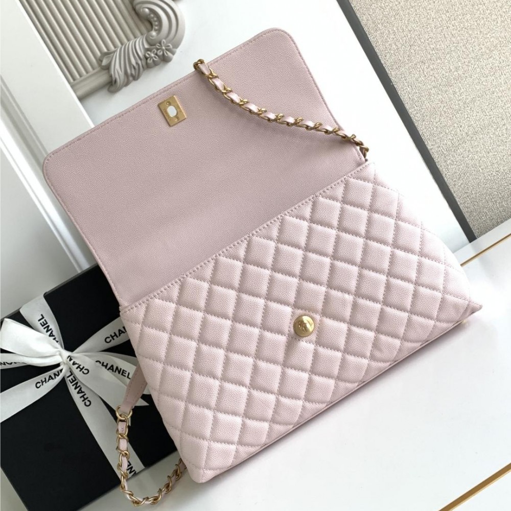 Chanel Classic Purple Pink Diamond Check Medium Classic Flap Chain Bag Chanel Classic Purple Pink Diamond Check Medium Classic Flap Chain Bag