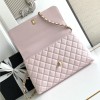 Chanel Classic Purple Pink Diamond Check Medium Classic Flap Chain Bag Chanel Classic Purple Pink Diamond Check Medium Classic Flap Chain Bag