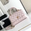 Chanel Classic Purple Pink Diamond Check Large Classic Flap Chain Bag Chanel Classic Purple Pink Diamond Check Large Classic Flap Chain Bag