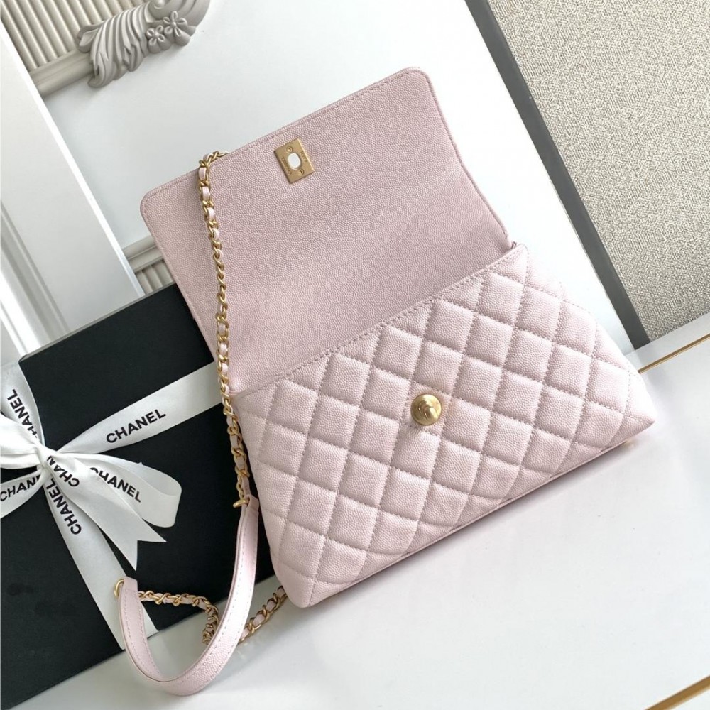 Chanel Classic Purple Pink Diamond Check Large Classic Flap Chain Bag Chanel Classic Purple Pink Diamond Check Large Classic Flap Chain Bag
