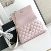 Chanel Classic Purple Pink Diamond Check Large Classic Flap Chain Bag Chanel Classic Purple Pink Diamond Check Large Classic Flap Chain Bag