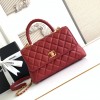Chanel Classic Red Diamond Check Medium Classic Flap Chain Bag Chanel Classic Red Diamond Check Medium Classic Flap Chain Bag