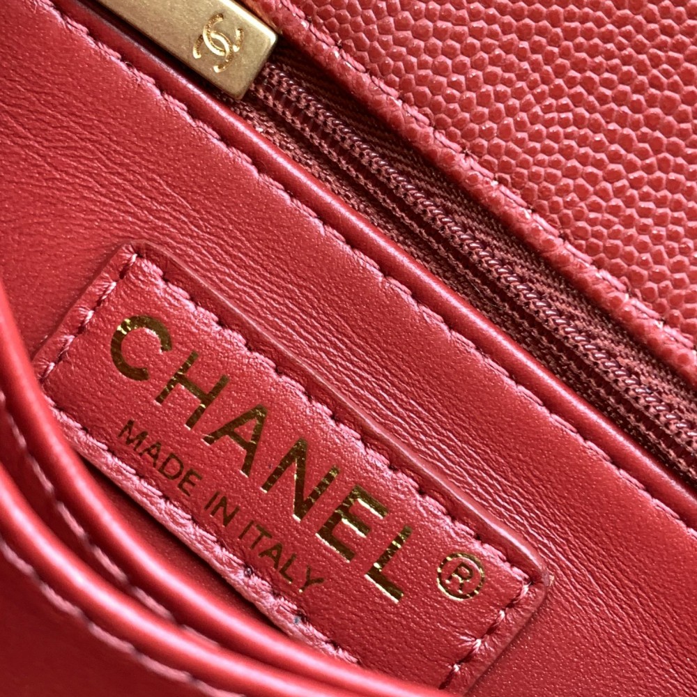 Chanel Classic Red Diamond Check Small Classic Flap Chain Bag Chanel Classic Red Diamond Check Small Classic Flap Chain Bag
