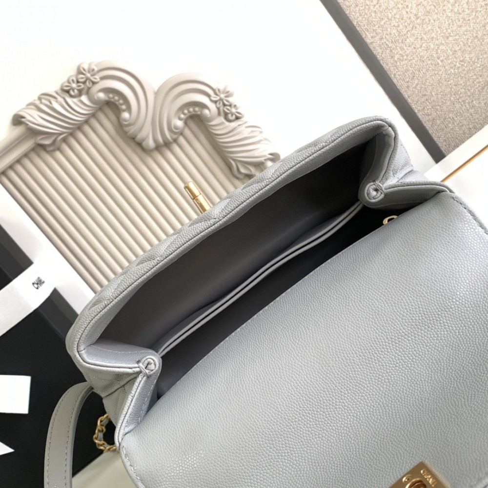 Chanel Classic Light Green Diamond Check Large Classic Flap Chain Bag Chanel Classic Light Green Diamond Check Large Classic Flap Chain Bag