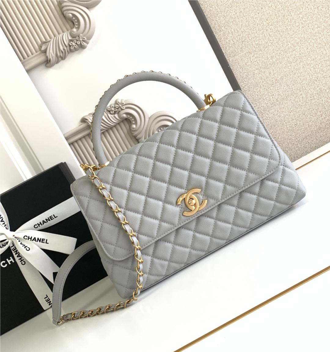 Chanel Classic Light Green Diamond Check Large Classic Flap Chain Bag Chanel Classic Light Green Diamond Check Large Classic Flap Chain Bag