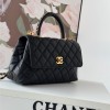 Chanel Classic Pure Black Diamond Check Medium Classic Flap Chain Bag Chanel Classic Pure Black Diamond Check Medium Classic Flap Chain Bag