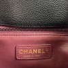 Chanel Classic Diamond Check Pure Black Medium Classic Flap Chain Bag Chanel Classic Diamond Check Pure Black Medium Classic Flap Chain Bag