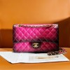 Chanel Dark Pink Diamond Check Flap Chain Large Handbag Chanel Dark Pink Diamond Check Flap Chain Large Handbag