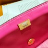 Chanel Dark Pink Diamond Check Flap Chain Small Handbag Chanel Dark Pink Diamond Check Flap Chain Small Handbag