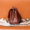 Chanel Honey Brown Diamond Check Flap Chain Small Handbag Chanel Honey Brown Diamond Check Flap Chain Small Handbag