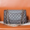 Chanel Obsidian Black Diamond Check Flap Chain Large Handbag Chanel Obsidian Black Diamond Check Flap Chain Large Handbag