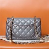 Chanel Obsidian Black Diamond Check Flap Chain Small Handbag Chanel Obsidian Black Diamond Check Flap Chain Small Handbag